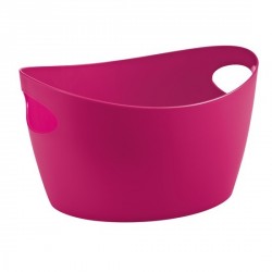 CORBEILLE PLASTIQUE RANGEMENT BOTTICHELLI S fuschia