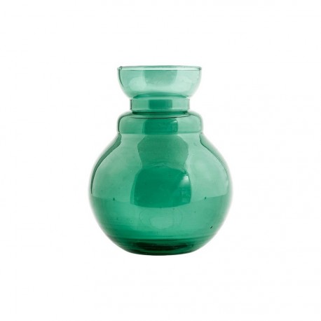 vase house doctor en verre vert more Ek0325