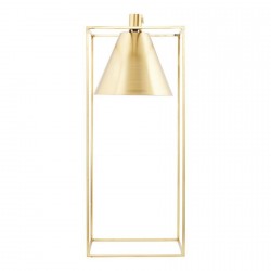 House Doctor Kubix Tischlampe aus goldenem Metall