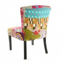 Fauteuil sans accoudoirs Patchwork fleuri Versa