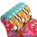 Banquette avec bras tissu patchwork multicolore Versa