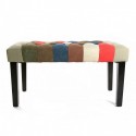 Banc de lit multicolore Versa Canvas