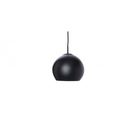 suspension design boule noir mat frandsen ball D 25 cm