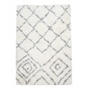 tapis en laine blanc ivoire house doctor cuba 140 x 200 cm
