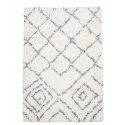 Tapis en laine blanc ivoire House Doctor Kuba 140 x 200 cm