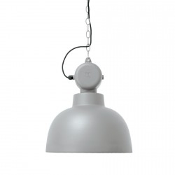 Lampe suspension HK Living Factory métal gris