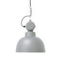 Lampe suspension HK Living Factory gris clair mat D 40 cm