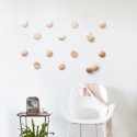 umbra decoration murale cuivre confetti dots 1004368-880