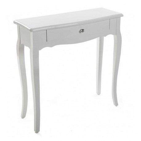 Console d'entrée style classique bois blanc Versa