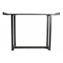 Table d'entrée console bois noir Versa Elgin