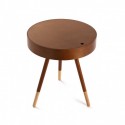 table d appoint ronde bois noyer versa prato 18790685