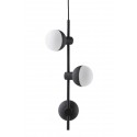 Suspension Frandsen 3 spots Fabian Vertical noir mat