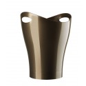 Poubelle de bureau design Umbra Garbino bronze brillant