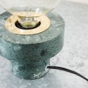 lampe de table marbre vert house doctor pin Cl0952