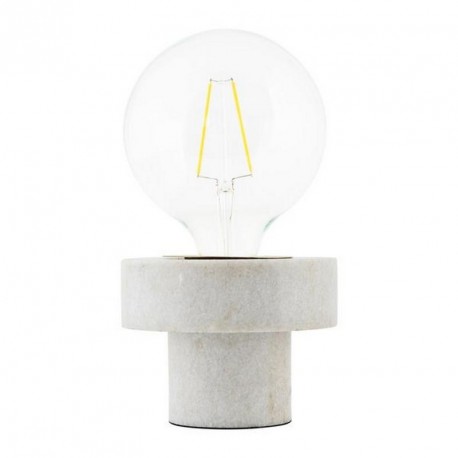 Lampe de table marbre blanc House Doctor Pin