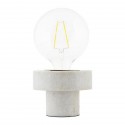 Lampe de table marbre blanc House Doctor Pin