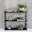 Etagère métal noir style industriel scandinave House Doctor Simple Shelf