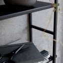 Etagère métal noir style industriel scandinave House Doctor Simple Shelf