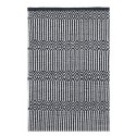 tapis scandinave noir et blanc braid liv interior 55 x 120 cm