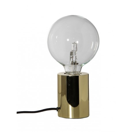 Lampe de table minimaliste métal doré Frandsen Bristol