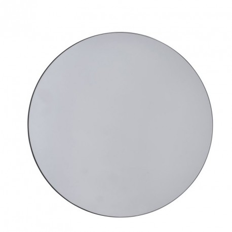 miroir rond epure gris d 50 cm house doctor walls Sc0302 