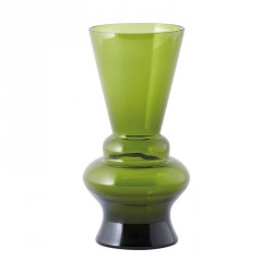 Vase verre déco House Doctor NL vert