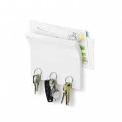 Umbra Magnetter weißer Design-Wand-Schlüsselanhänger