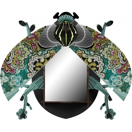 miroir mural miho scarabee decoratif charlie