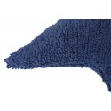 Coussin coton lavable en machine étoile bleu marine Lorena Canals