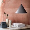 Suspension conique grise design Frandsen Benjamin