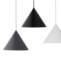 Suspension conique grise design Frandsen Benjamin