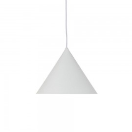Suspension blanche conique métal design Frandsen Benjamin