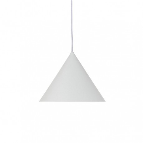 Suspension blanche conique métal design Frandsen Benjamin