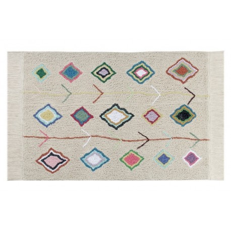 Tapis lavable beige motifs Lorena Canals Kaarol 140 x 200 cm 