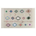 tapis lavable beige motifs lorena canals kaarol 140 x 200 cm 