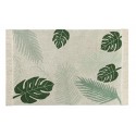 tapis vegetal lavable tropical green lorena canals 140 x 200 cm