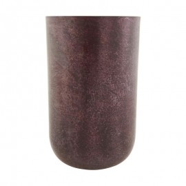 vase en metal acier couleur aubergine house doctor style Sp0725 