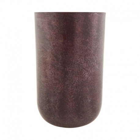 vase en metal acier couleur aubergine house doctor style Sp0725 