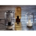 lampe de table epuree verre fume marbre gris frandsen column