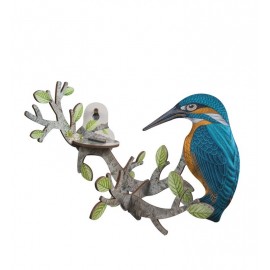 oiseau decoration murale martin-pecheur miho go fishing