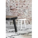 Table basse tronc d'arbre mango brut noir HK Living